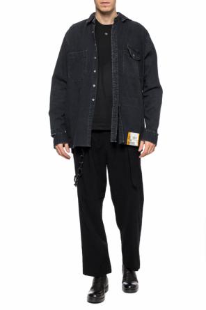 Long-line denim shirt, zdjęcie 2 Long-line denim shirt od Mihara Yasuhiro